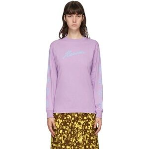Marc Jacob’s Heaven Long Sleeve Lavender Top